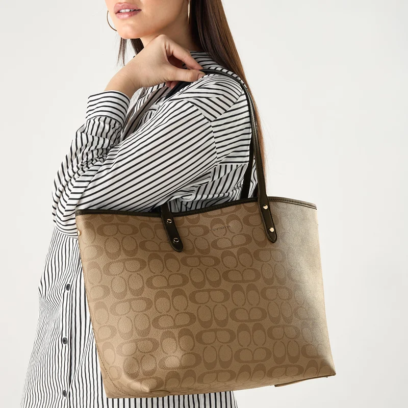 Chrisbella Chrisbella-WW EX-Shopper W/Signature print -Black-AW24-Q2